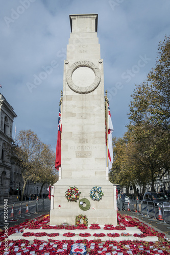 Cenotaph War Memorial, London, UK