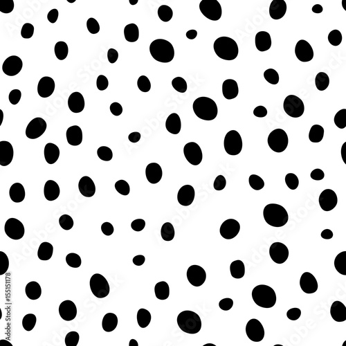 Abstract seamless background pattern with black stone