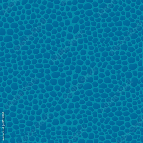 Leather seamless blue background pattern, skin texture