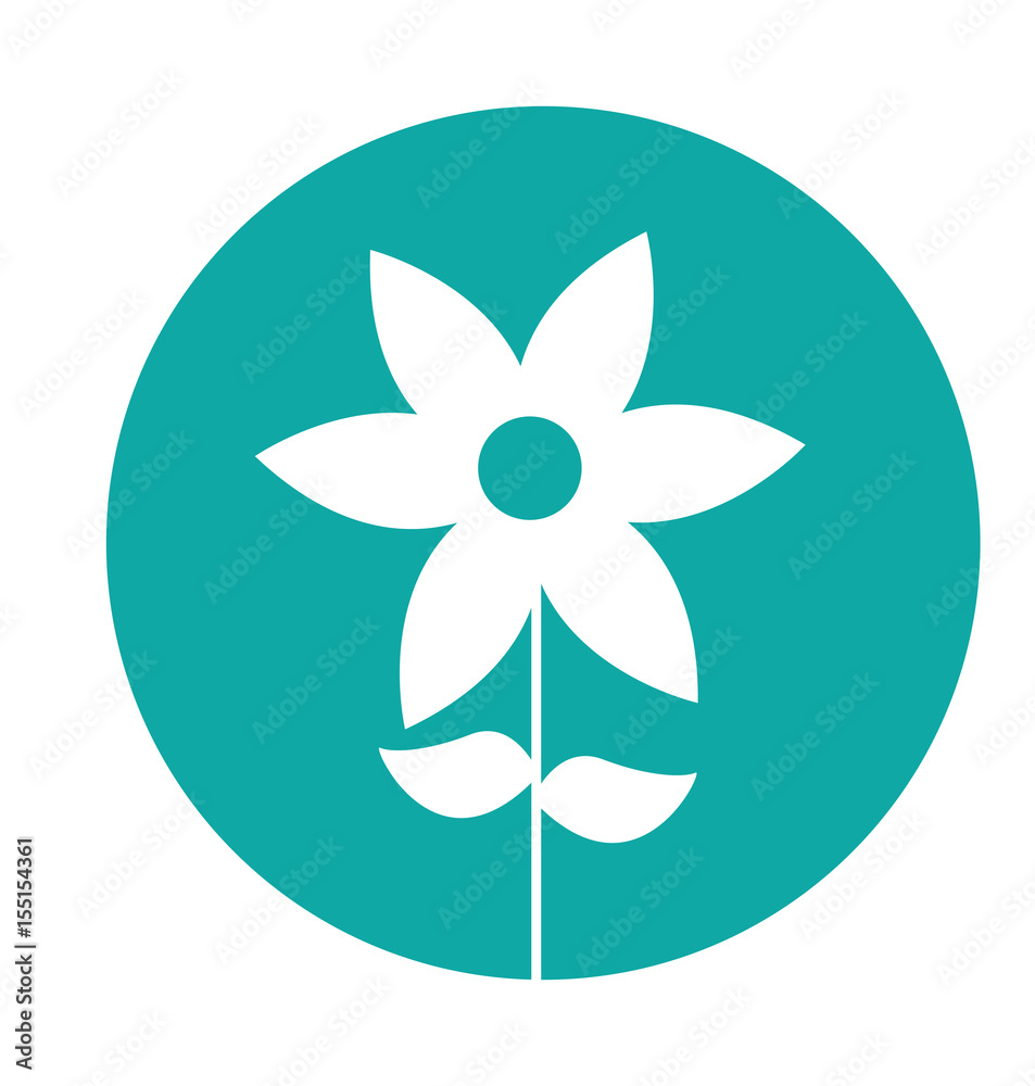 cute flower garden isolated icon vector illustration design cute flower garden isolated icon vector illustration design