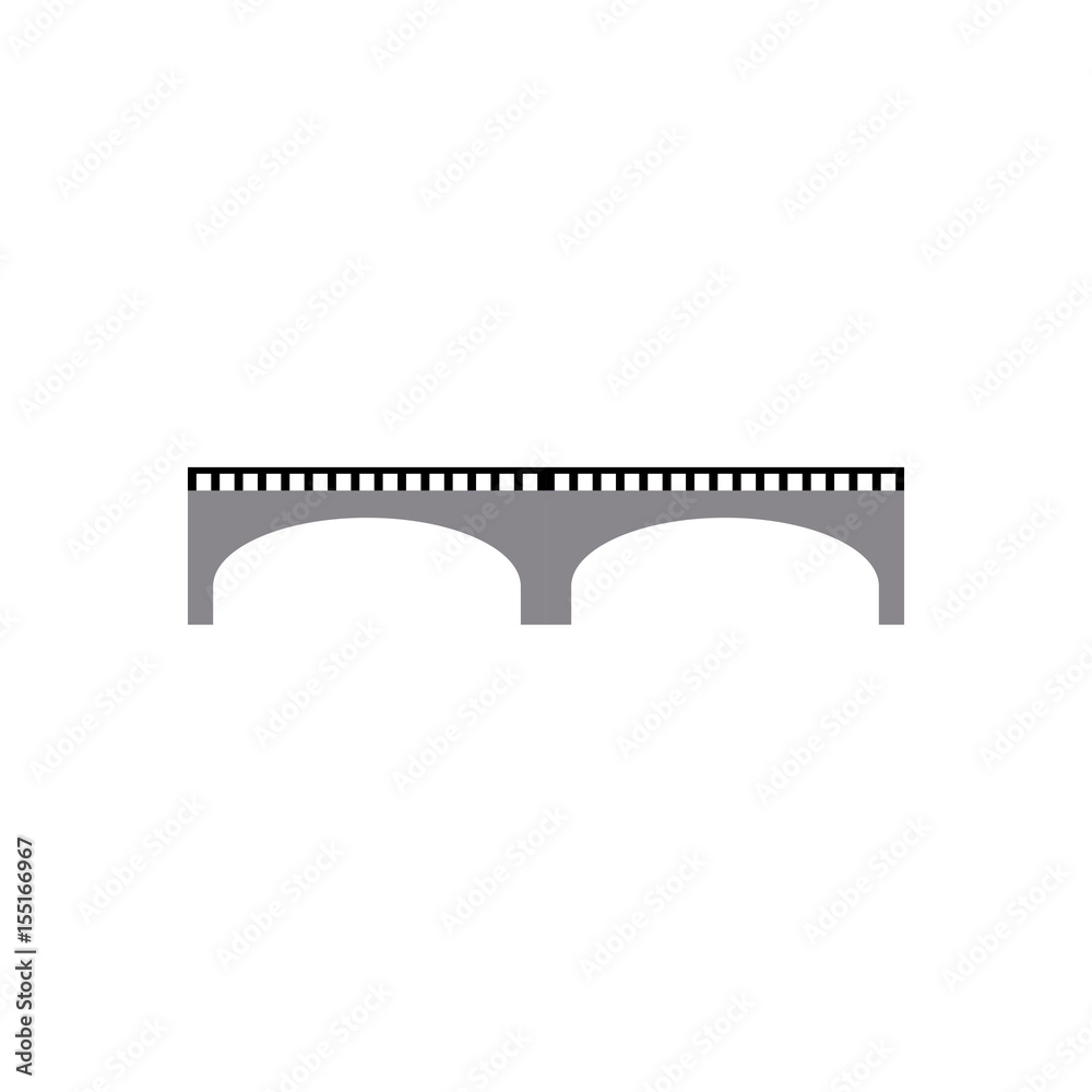 high-speed rail viaduct bridge elevated image vector illustration high-speed rail viaduct bridge elevated image vector illustration