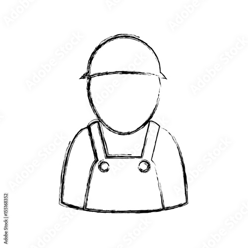 Car mechanic avatar icon vector illustration graphic design photo