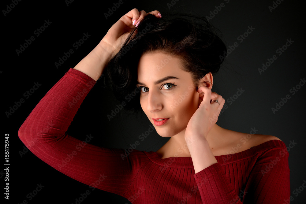 Fototapeta premium femme portrait