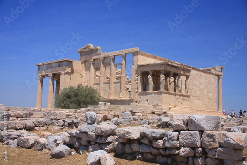 les ruines de l'Acropole