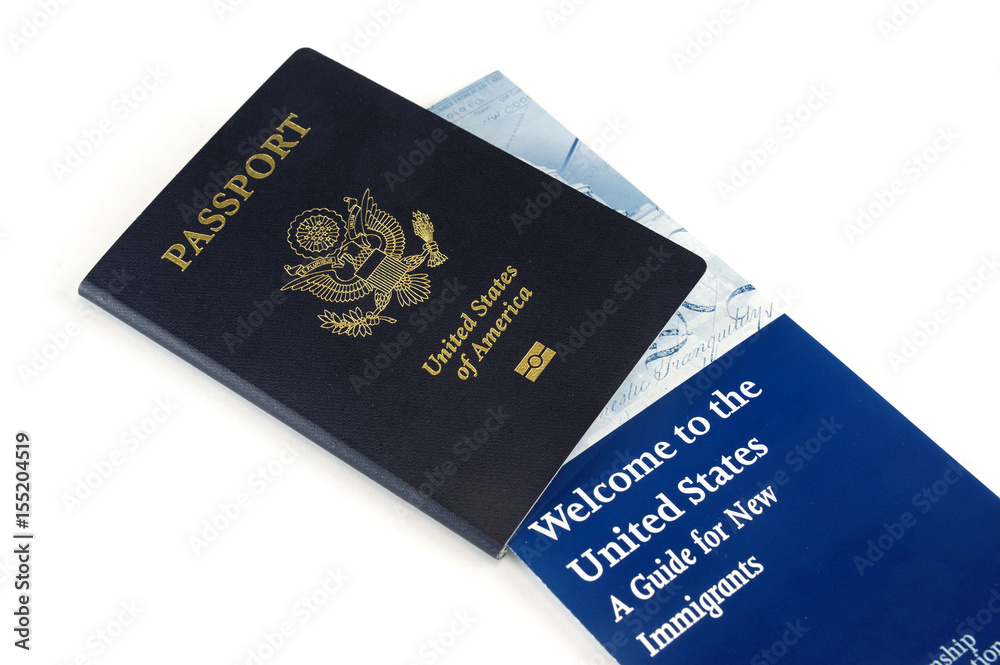 USA passport and immigration welcome letter USA passport and immigration welcome letter