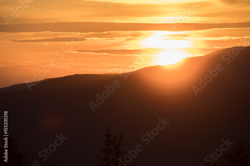 White Mountain Sunset