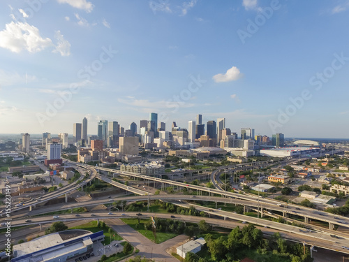 Downtown and I45 and I69 photo