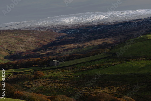 Autumn hills in Lancashire