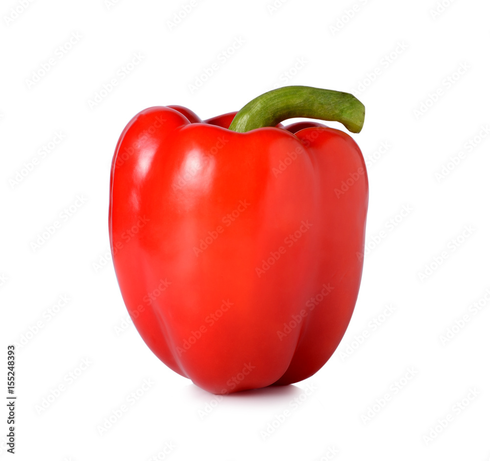 sweet pepper isolated on white background sweet pepper isolated on white background