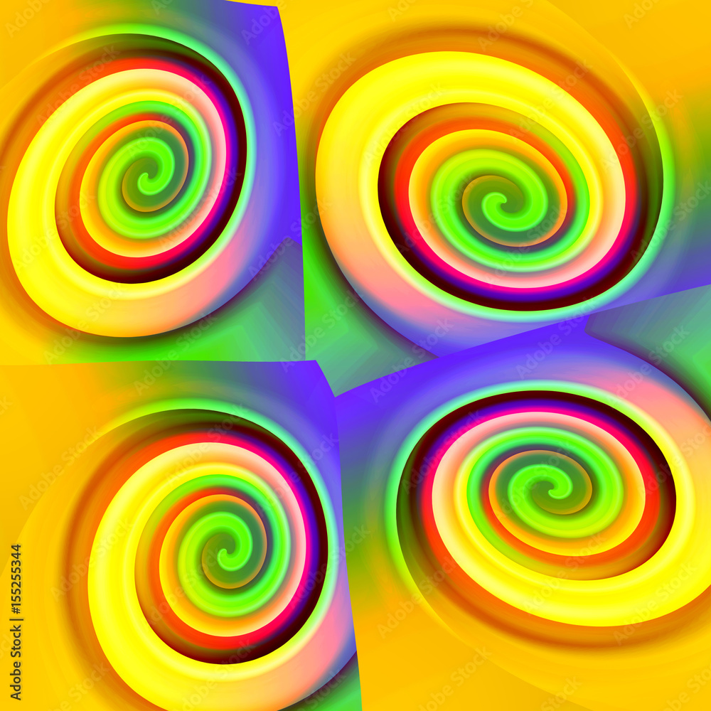 Colorful Swirl abstract  background