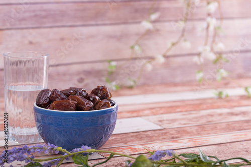 Dates and Water for Breaking the Ramadan Fast