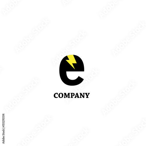 Electronics services or goods company logo