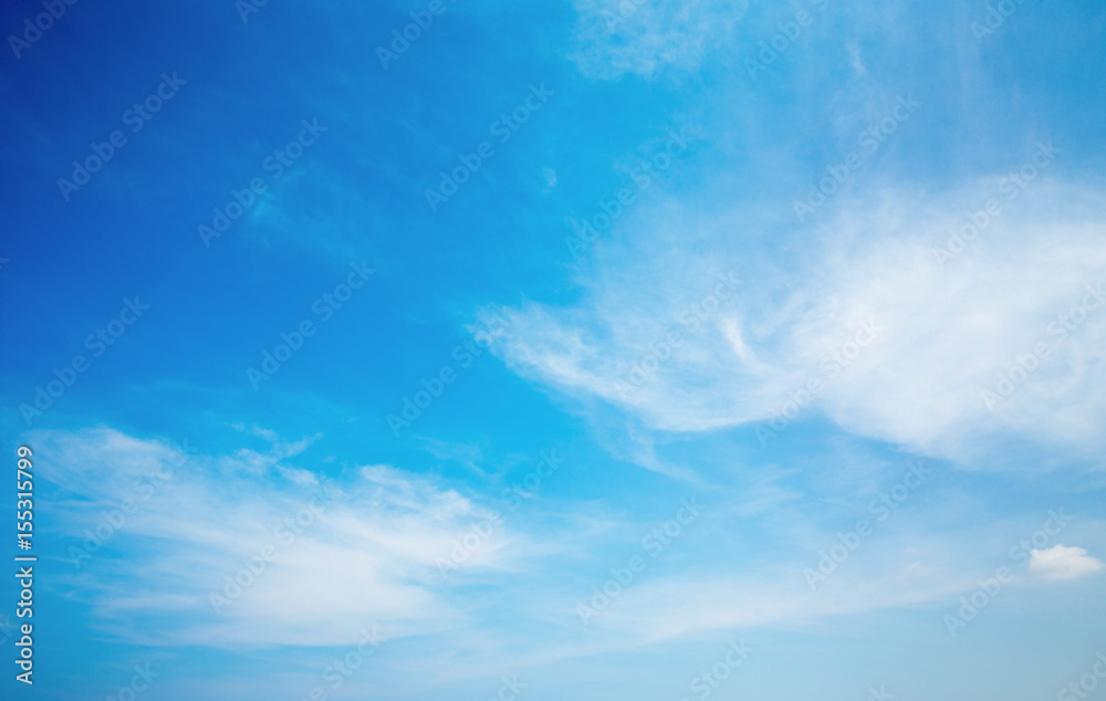 clouds in the blue sky clouds in the blue sky