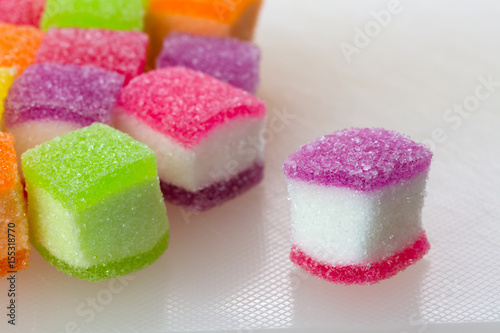 Jelly cubes for the children's party