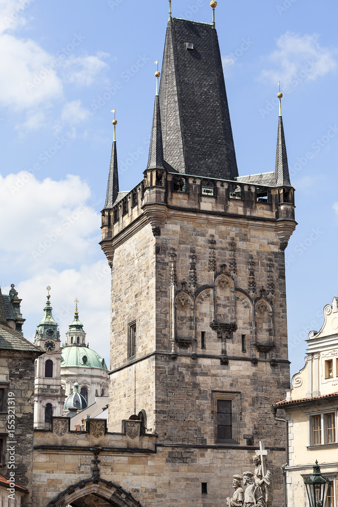 Old Town Bridge Tower, Charles Bridge , Prague, Czech Republic