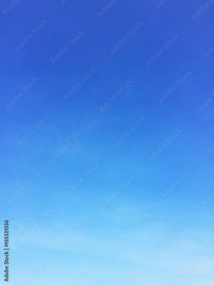 Blue sky background and empty space for your design, no cloud