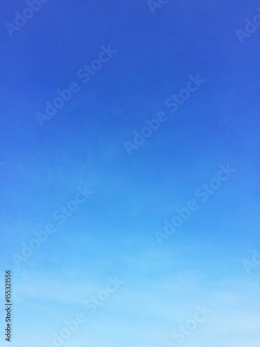 Obraz na płótnie Blue sky background and empty space for your design, no cloud w salonie