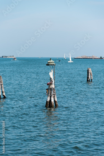 Landscapes in the lagoon of Chioggia. Venice