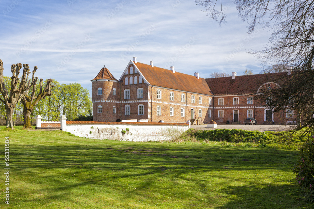 Obraz premium Løvenholm castle near Randers, Denmark