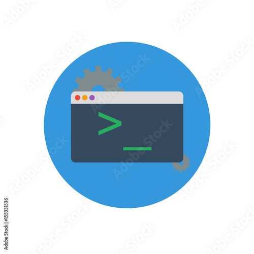 Command line concept. Administration server. Programming