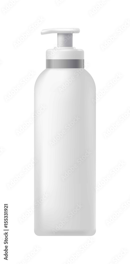 Cosmetic bottle with dispenser