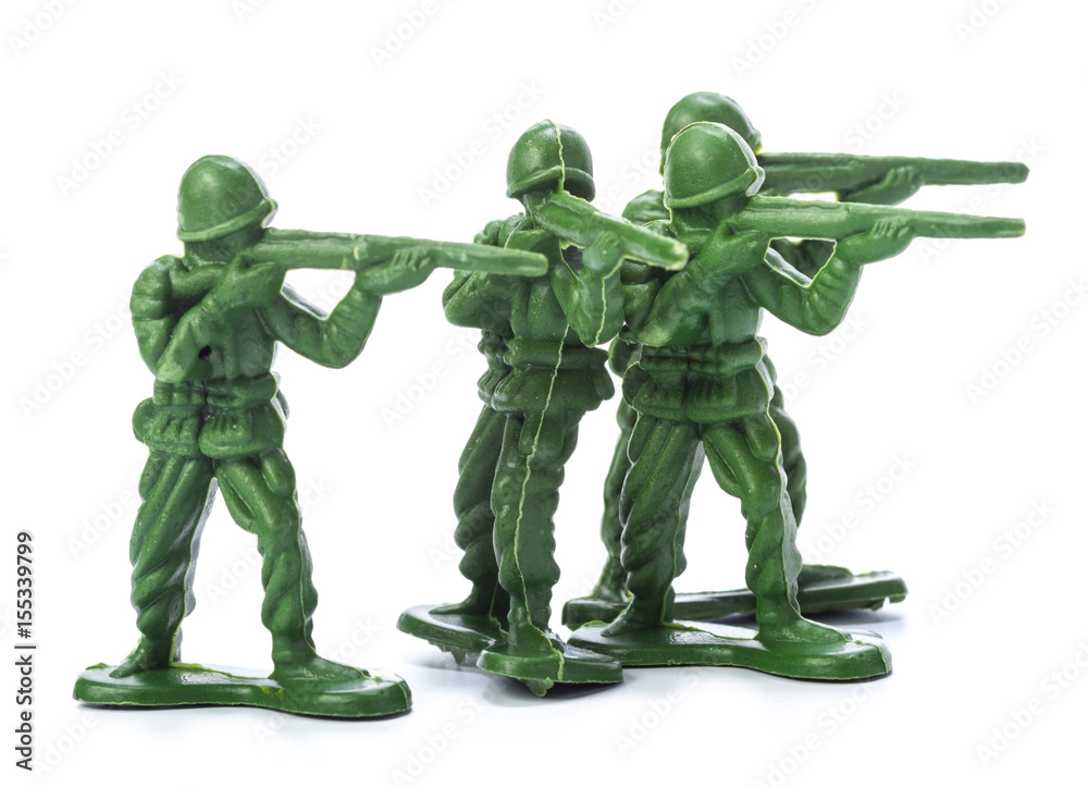 Collection of traditional toy soldiers