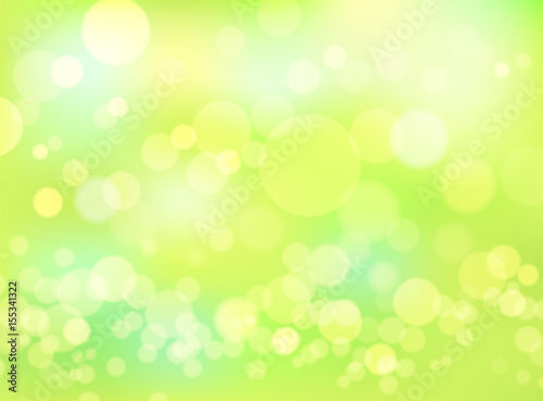 green abstract circle background