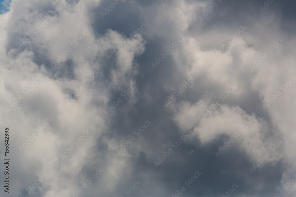 Obraz premium dramatic dark cloudscape in summer