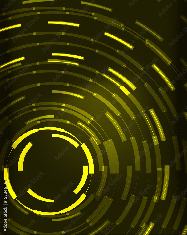 Neon circles abstract background Neon circles abstract background