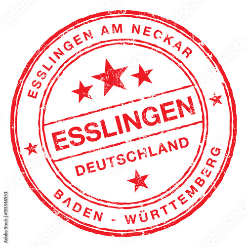 Esslingen Deutschland vektor stempel