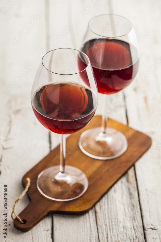 Wine glass and bottle Wine glass and bottle