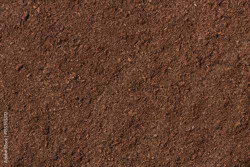 peat soil as a background photo