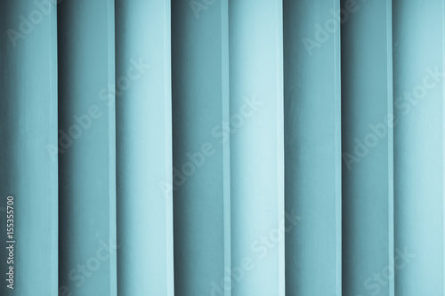 Blue colored Wooden Fence