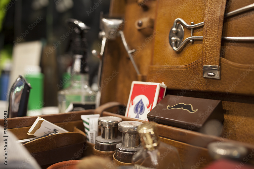 Vintage barber tools 