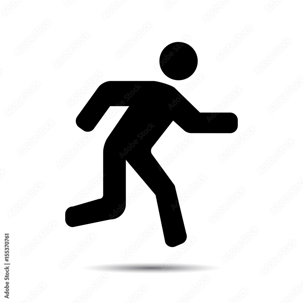 Man Running Icon.