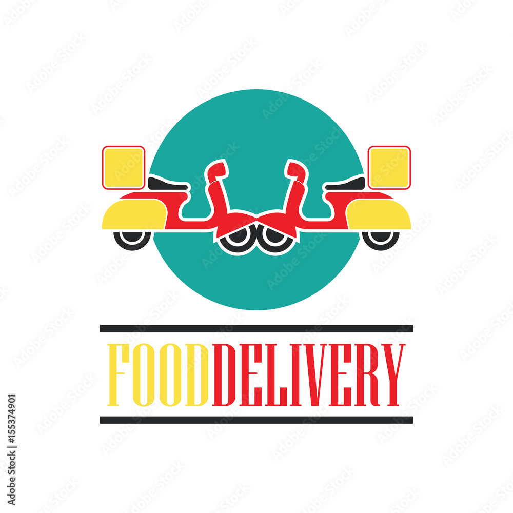delivery concept (free, fast, food delivery) vector illustration delivery concept (free, fast, food delivery) vector illustration