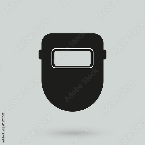 Protective welding goggles iconin a simple style