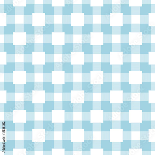 Abstract geometric background. Blue and white seamless pattern
