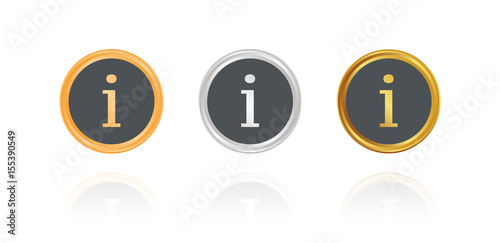 Informationen - Bronze, Silber, Gold Buttons