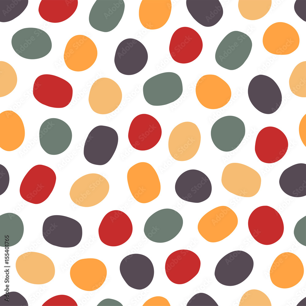 Simple abstract oval pattern. Retro seamless background. Vector illustration. Simple abstract oval pattern. Retro seamless background. Vector illustration.