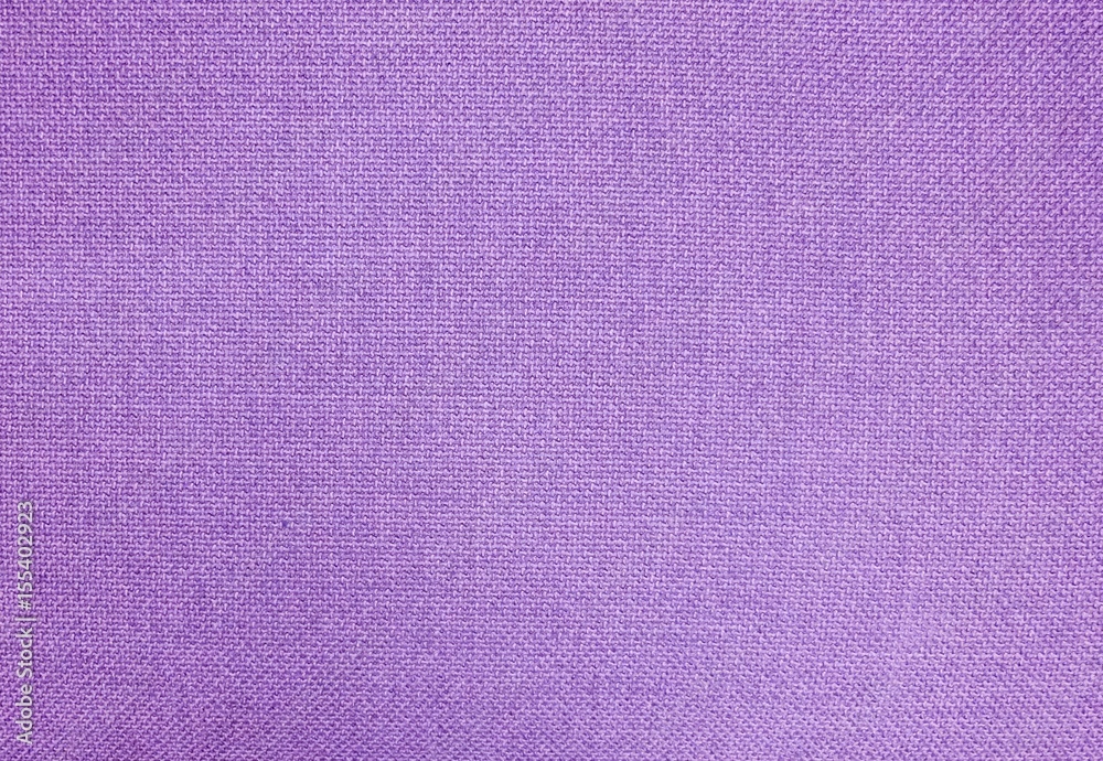 Fototapeta premium Pastel Background of Purple Cotton Textile Texture