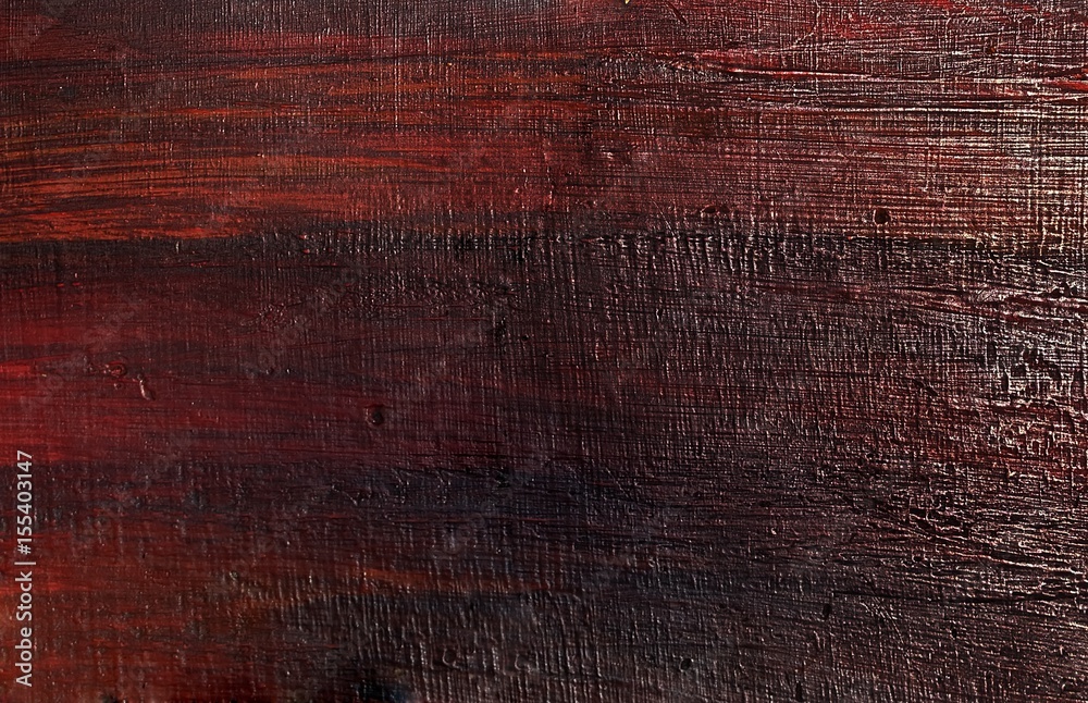 Horizontal Texture of Dark Brown Wooden Background