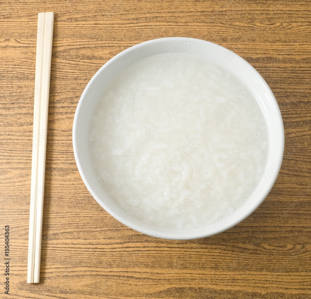 Asian Rice Porridge or Soft Boiled Rice Asian Rice Porridge or Soft Boiled Rice