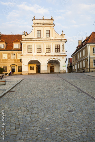 SANDOMIERZ  POLAND - APRIL 04  Old town in Sandomierz