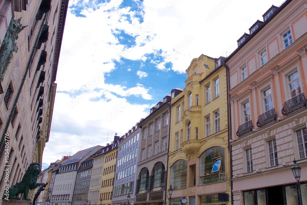 Fototapeta premium European view in Munich, Germany