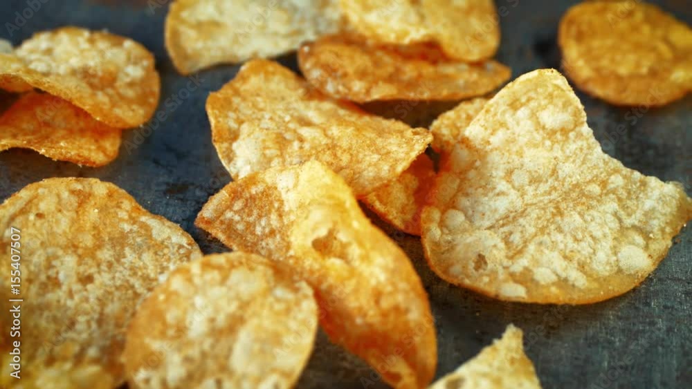 knusprige kartoffelchips