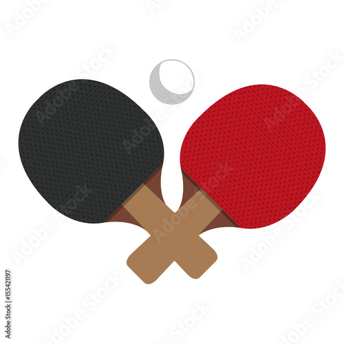 ping pong racket icon vector illustration design