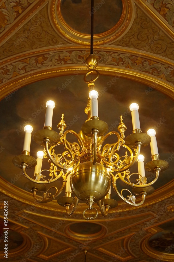 golden chandelier golden chandelier