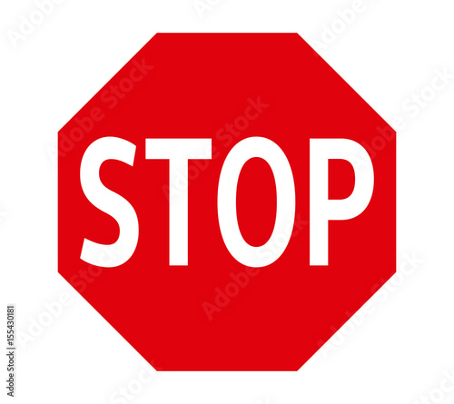 forbidden signal stop