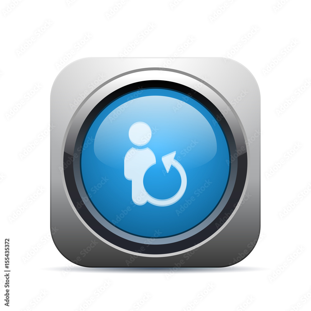 Square Push-Button - Vector Square Push-Button - Vector